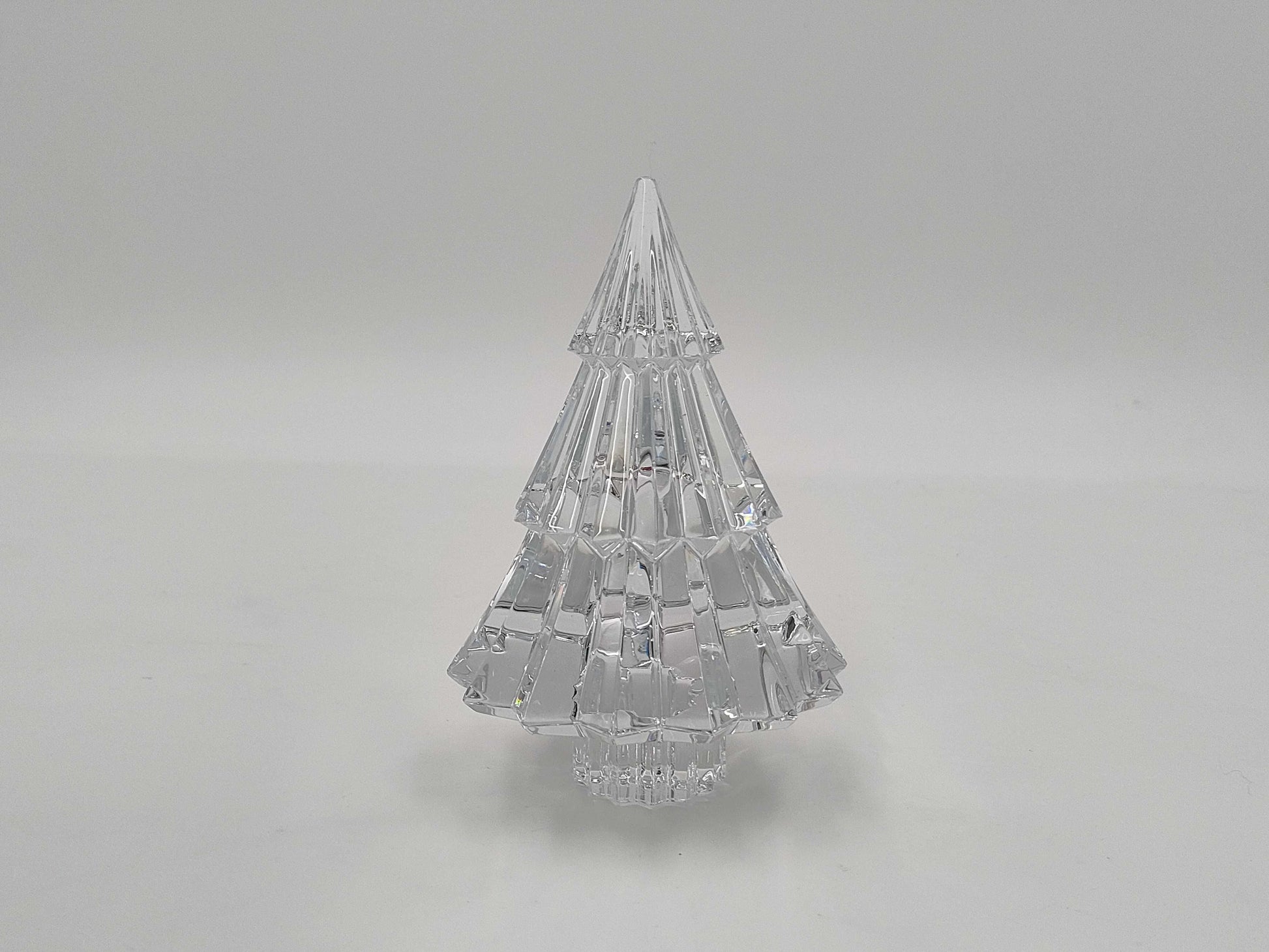 Baccarat Mille Nuits Crystal Figurine Christmas Tree Ornament