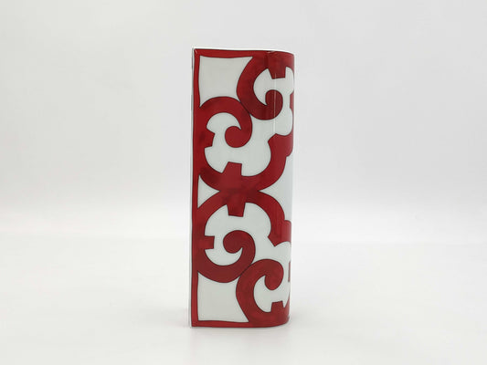 HERMES Hermès Gadalquivir Red Flower Vase Rouge 073156P Vase