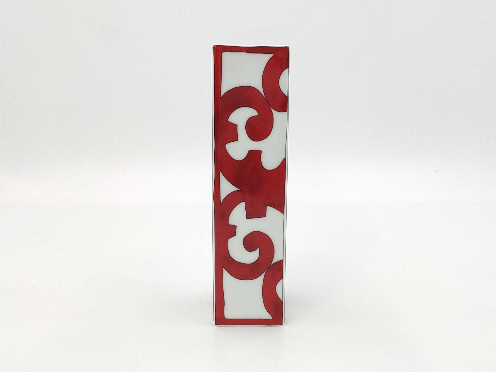 HERMES Hermès Gadalquivir Red Flower Vase Rouge 073156P Vase