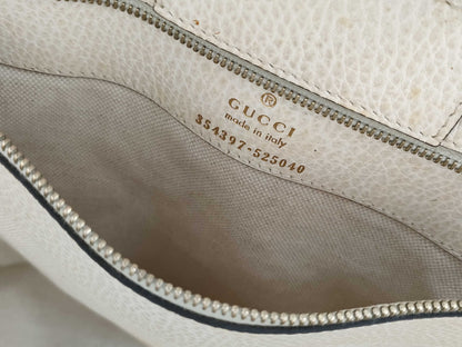 GUCCI Gucci Leather Swing Handbag Tote Bag Tote Bag