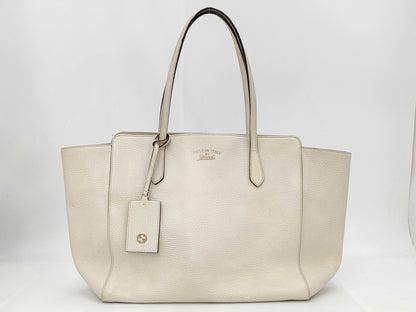 GUCCI Gucci Leather Swing Handbag Tote Bag Tote Bag