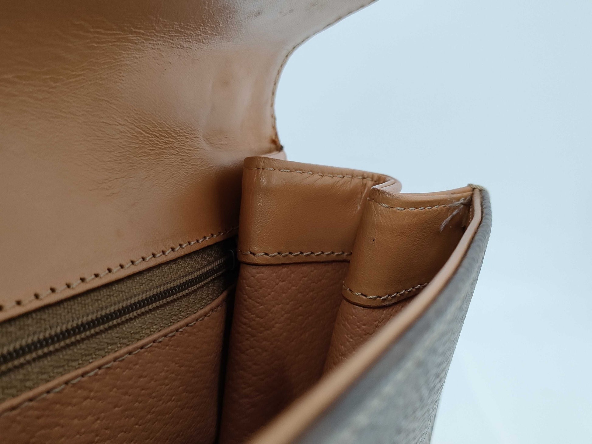 CELINE Macadam Gancini Handbag