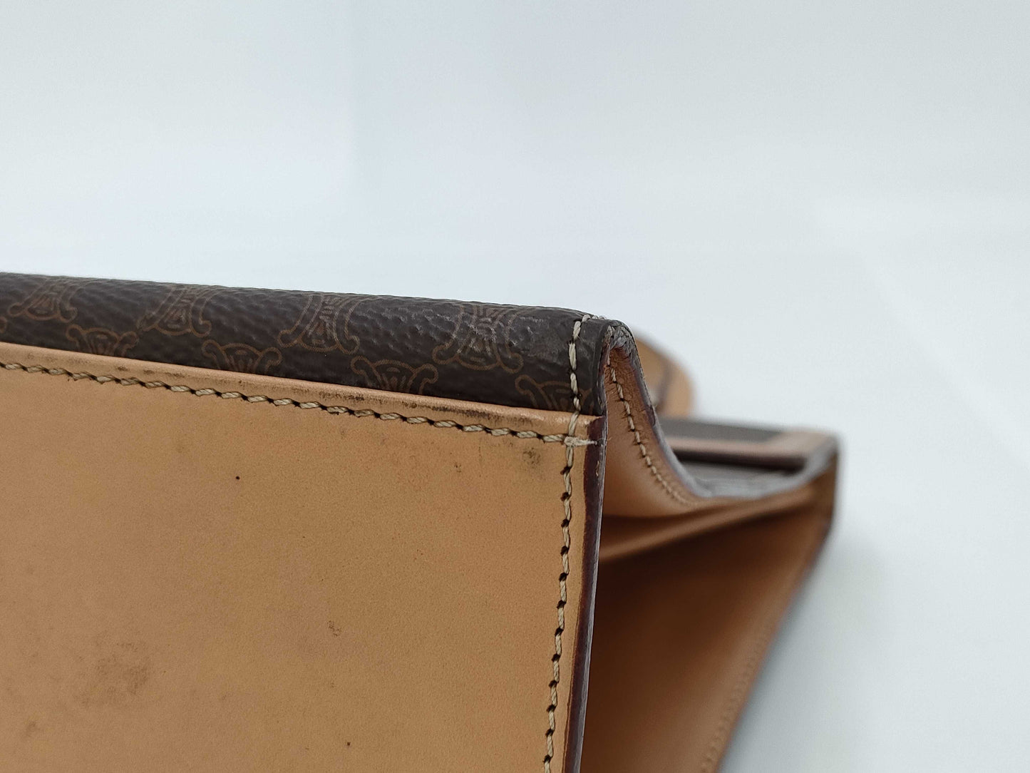 CELINE Macadam Gancini Handbag