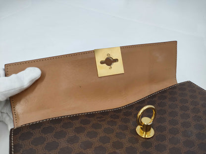 CELINE Macadam Gancini Handbag