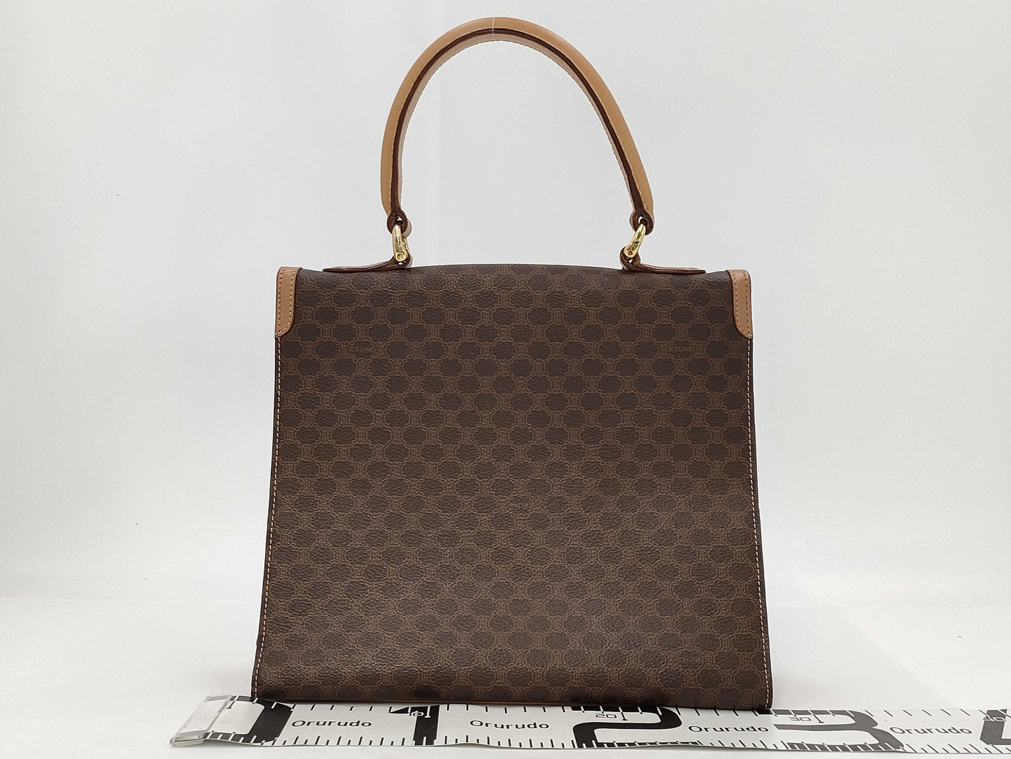 CELINE Macadam Gancini Handbag