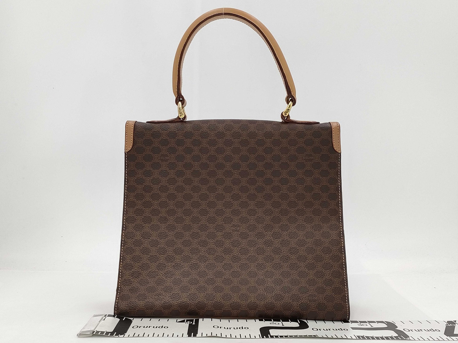 CELINE Macadam Gancini Handbag