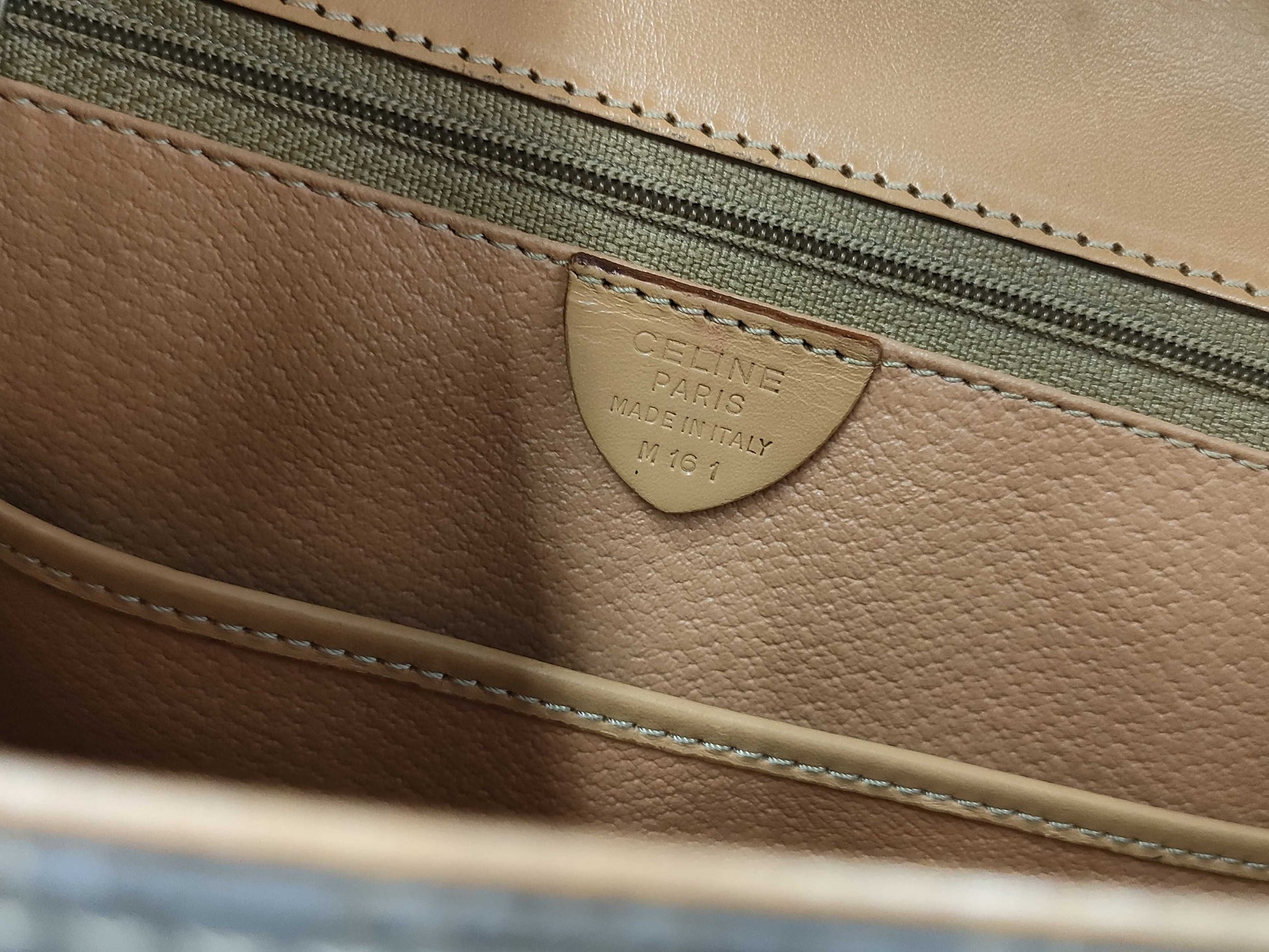 CELINE Macadam Gancini Handbag