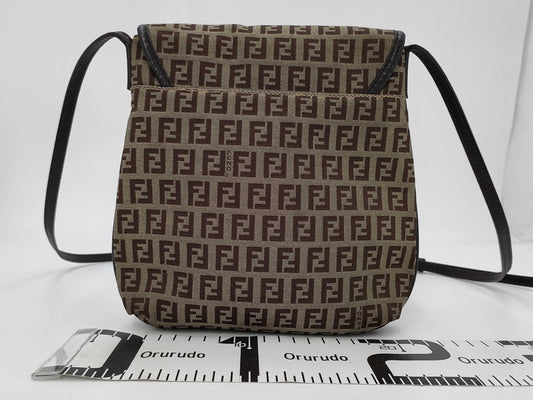 FENDI Zucchino Pattern Shoulder Bag