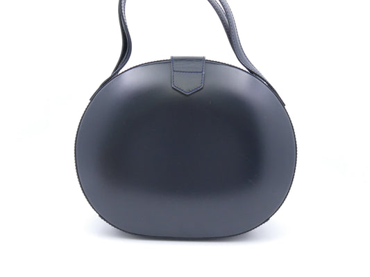 LOEWE Anagram Round Leather Handbag
