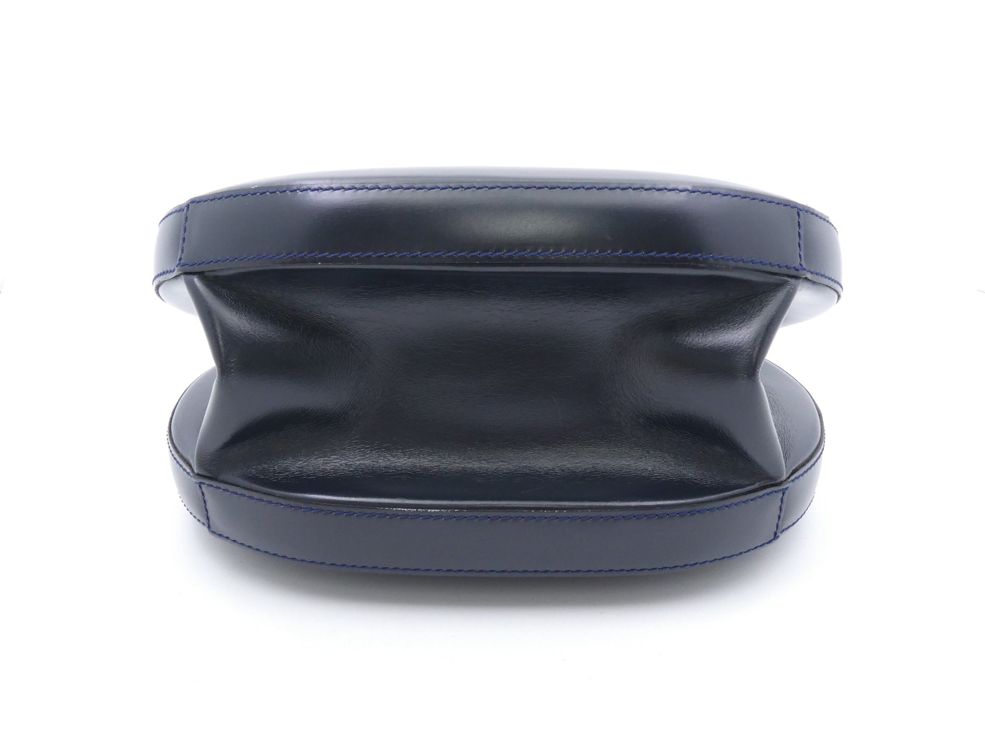 LOEWE Anagram Round Leather Handbag
