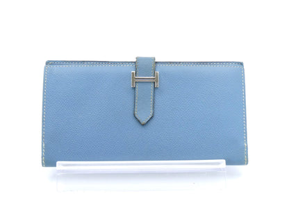 HERMES Bearn □I engraved wallet