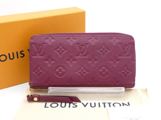 LOUIS VUITTON Monogram Empreinte Zippy Wallet