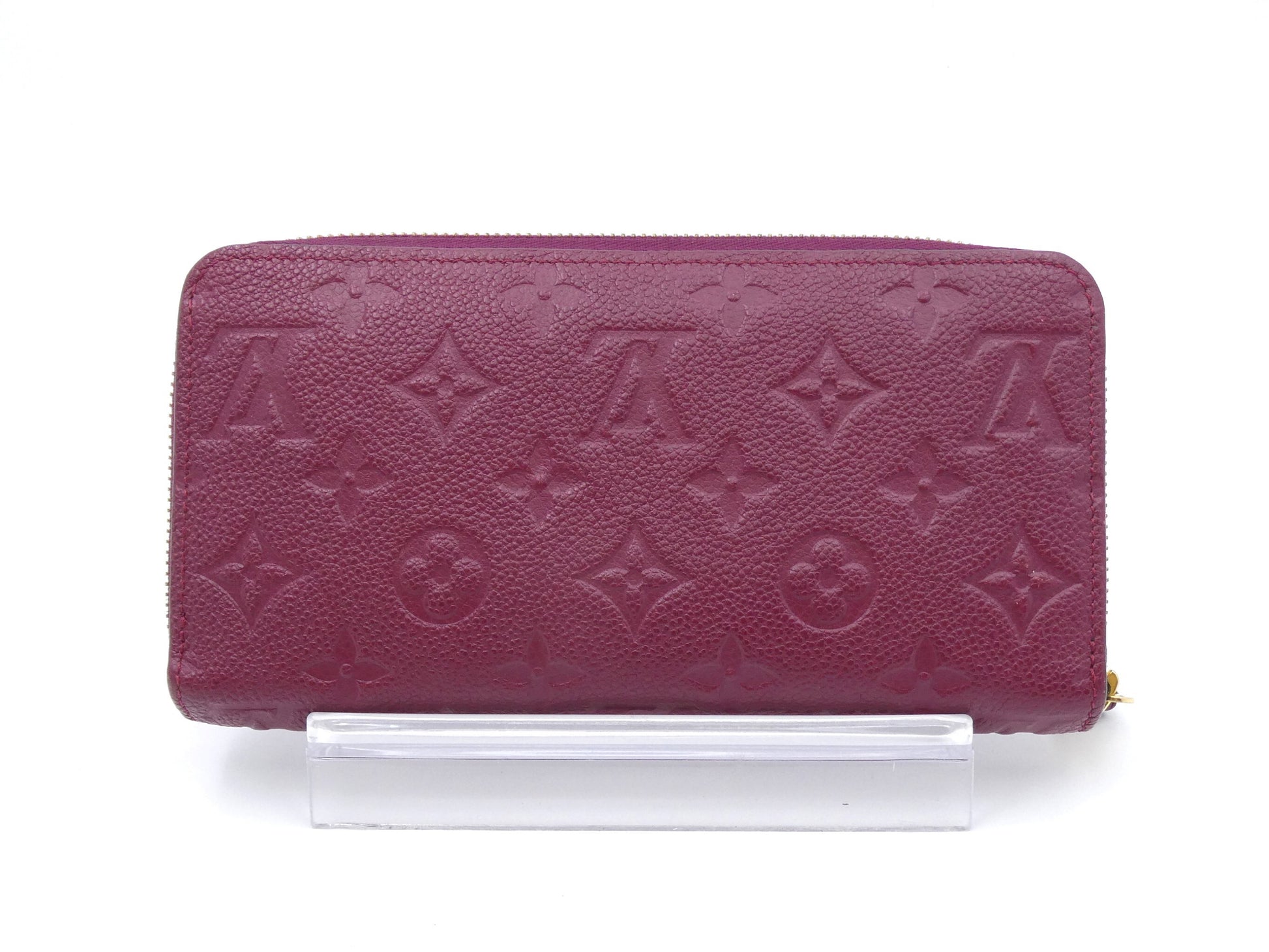 LOUIS VUITTON Monogram Empreinte Zippy Wallet