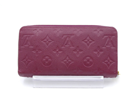 LOUIS VUITTON Monogram Empreinte Zippy Wallet