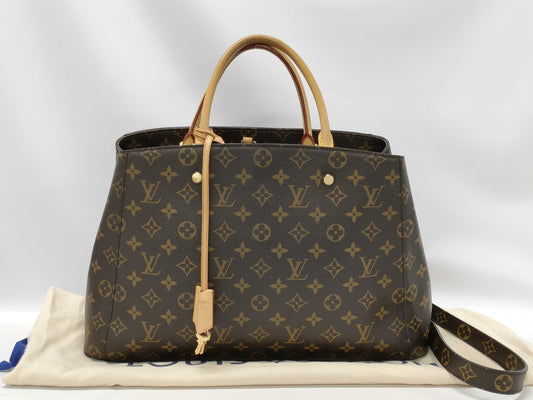 LOUIS VUITTON 2-way shoulder bag Montaigne Monogram M41067 Handbag