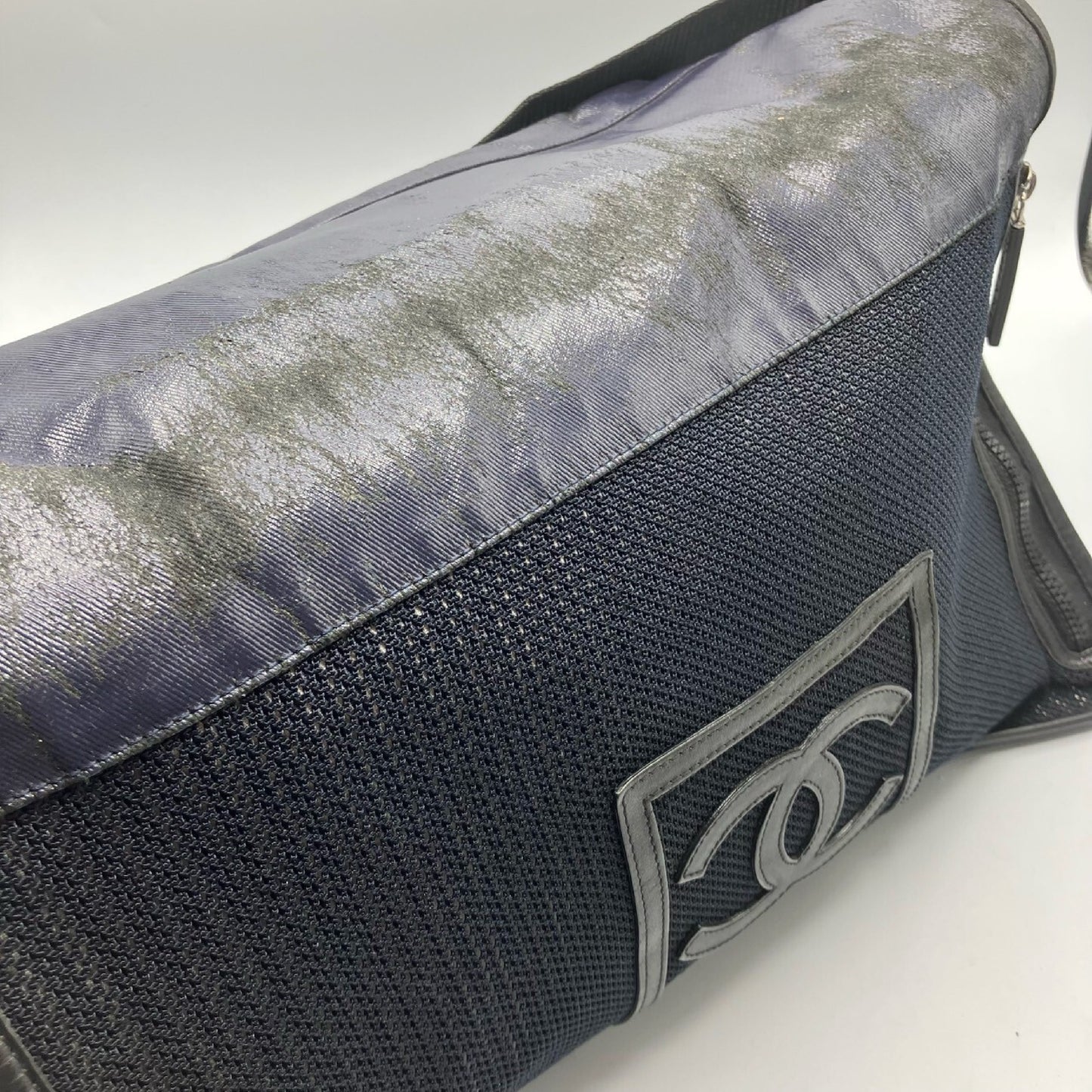 CHANEL Sport Line Coco Mark Messenger Shoulder Bag