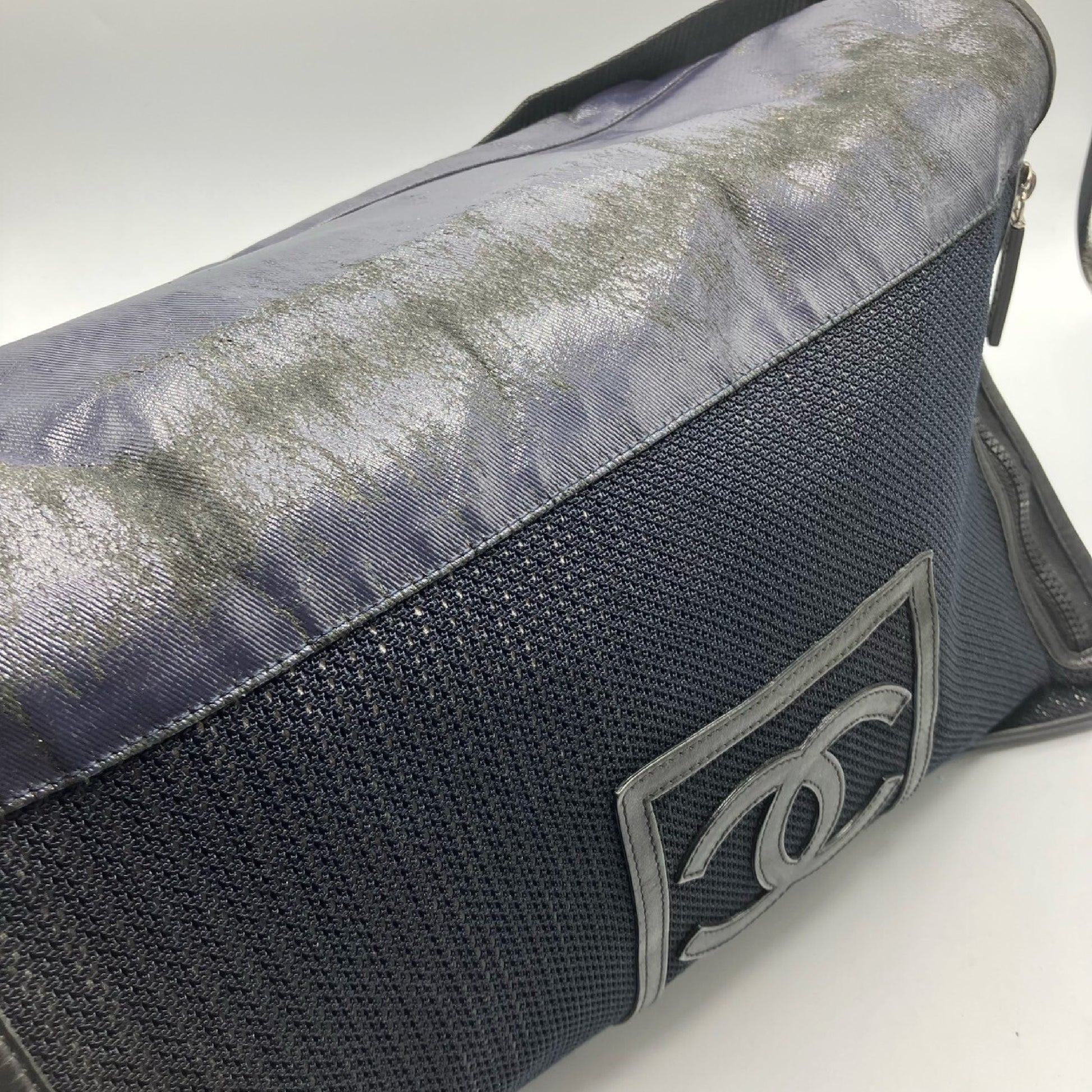 CHANEL Sport Line Coco Mark Messenger Shoulder Bag