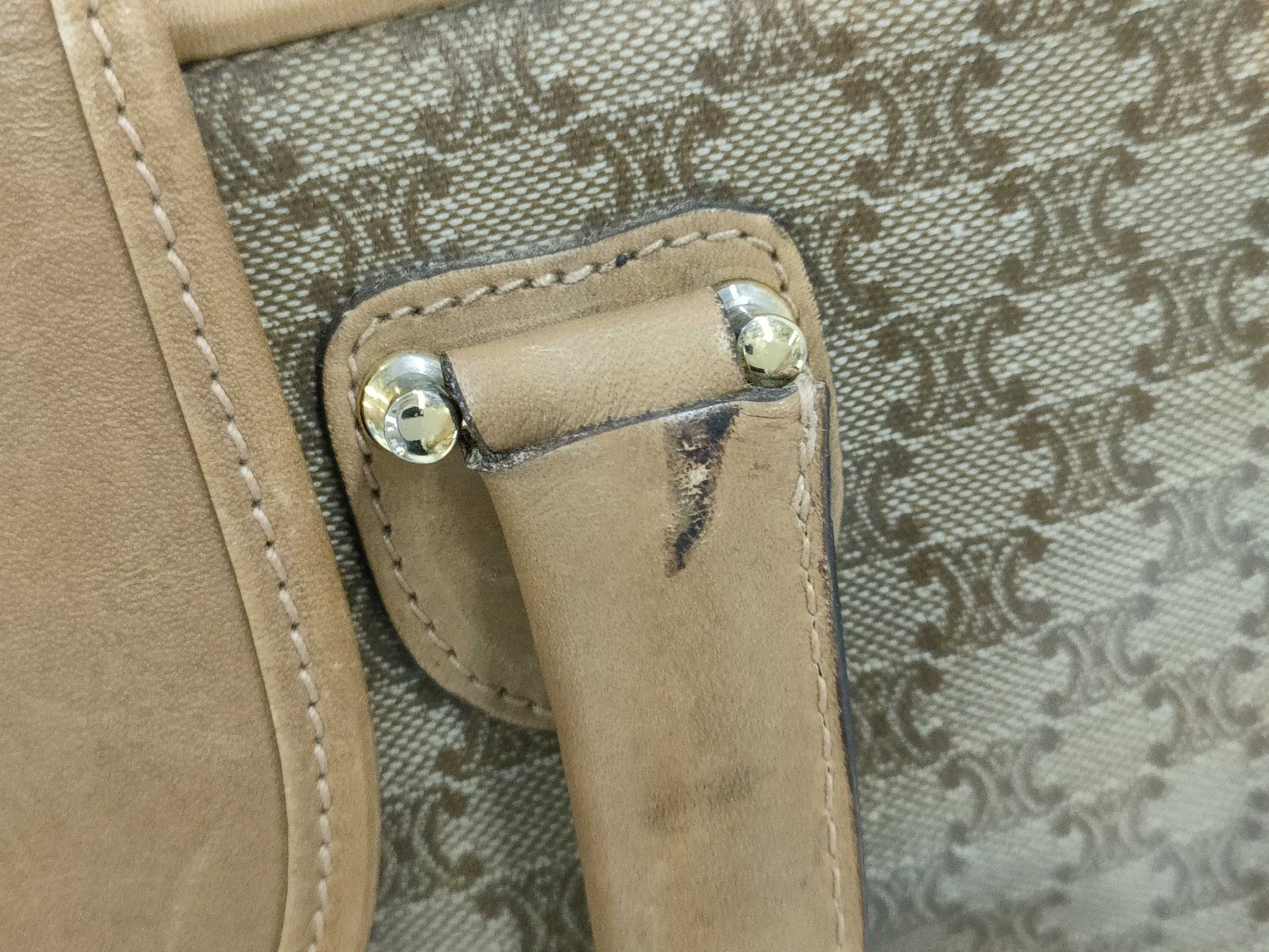 CELINE Macadam Handbag