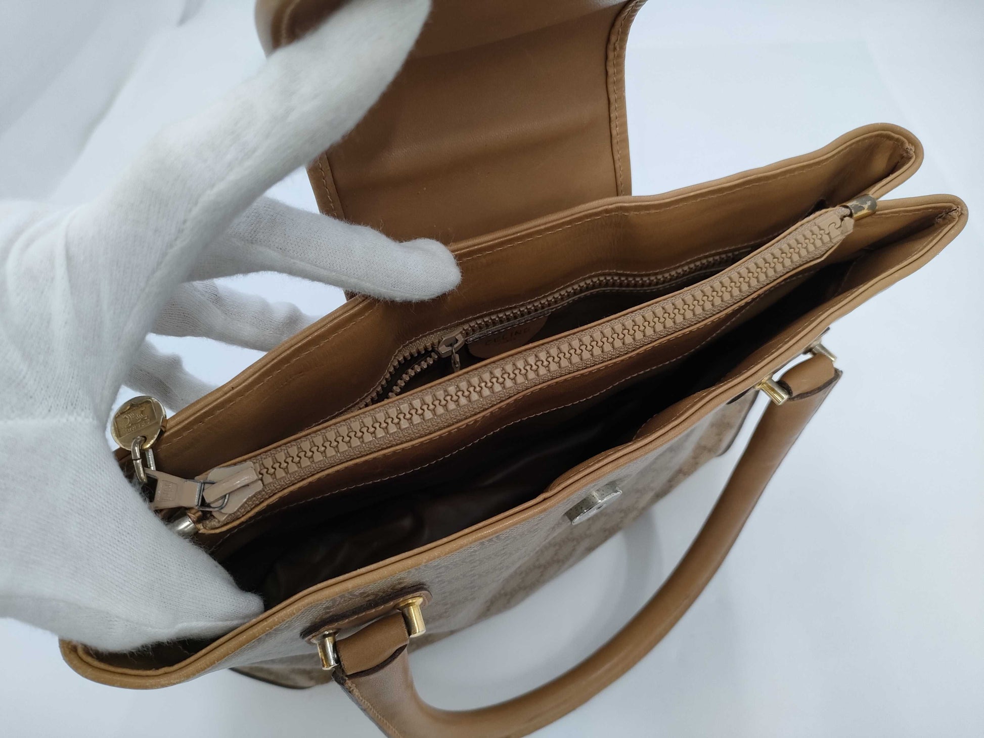 CELINE Macadam Handbag