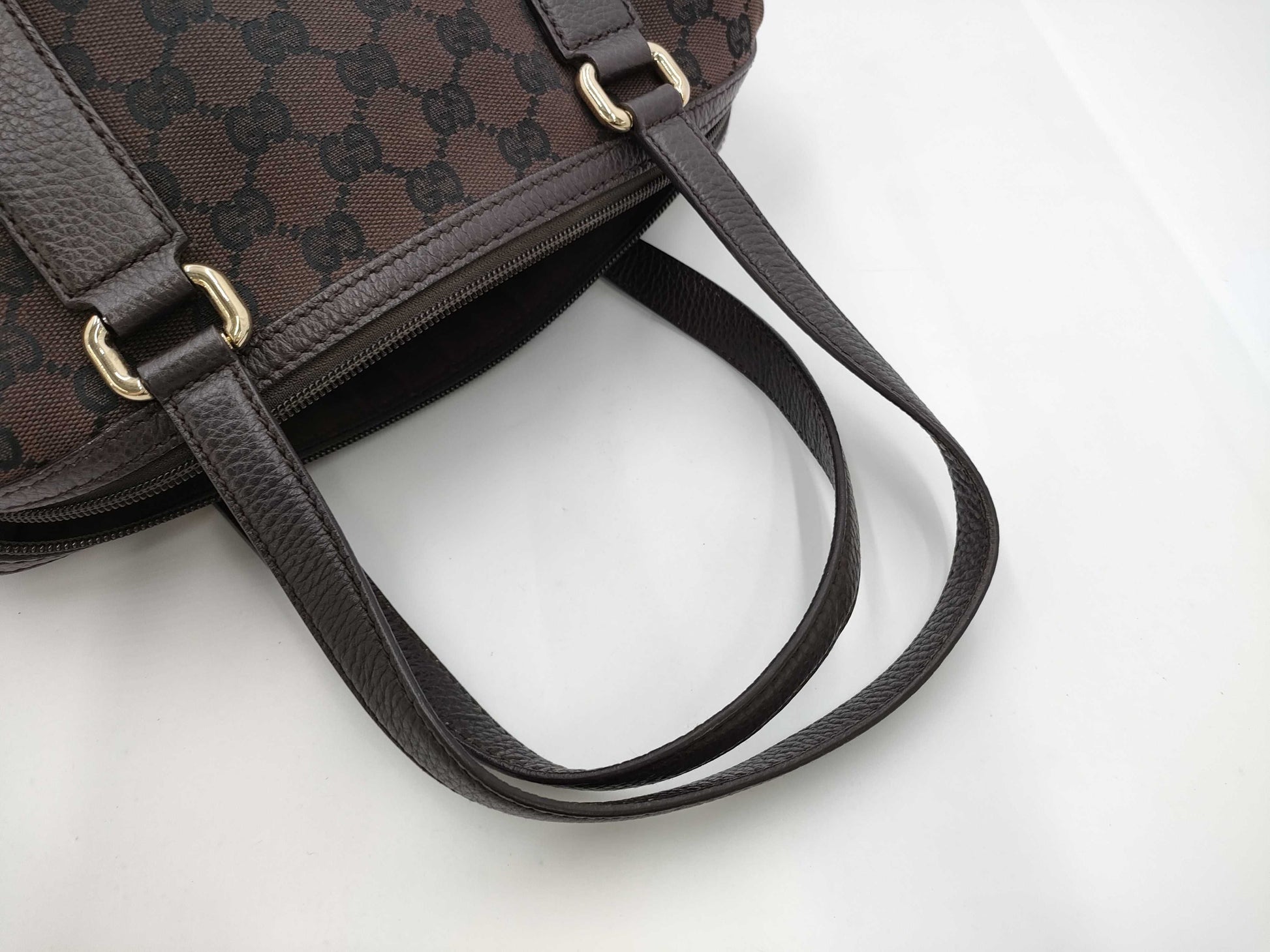 GUCCI GG canvas handbag