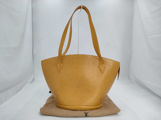 LOUIS VUITTON Episaint Jacques Yellow Tote Bag