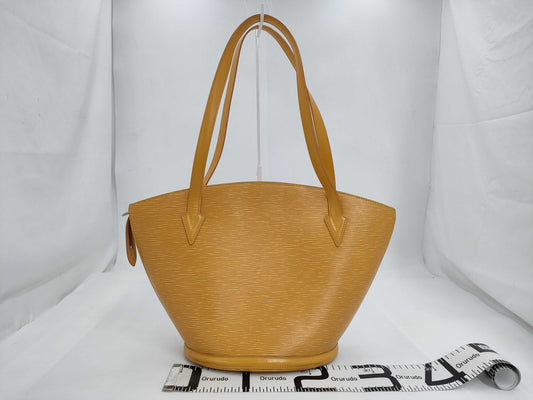 LOUIS VUITTON Episaint Jacques Yellow Tote Bag