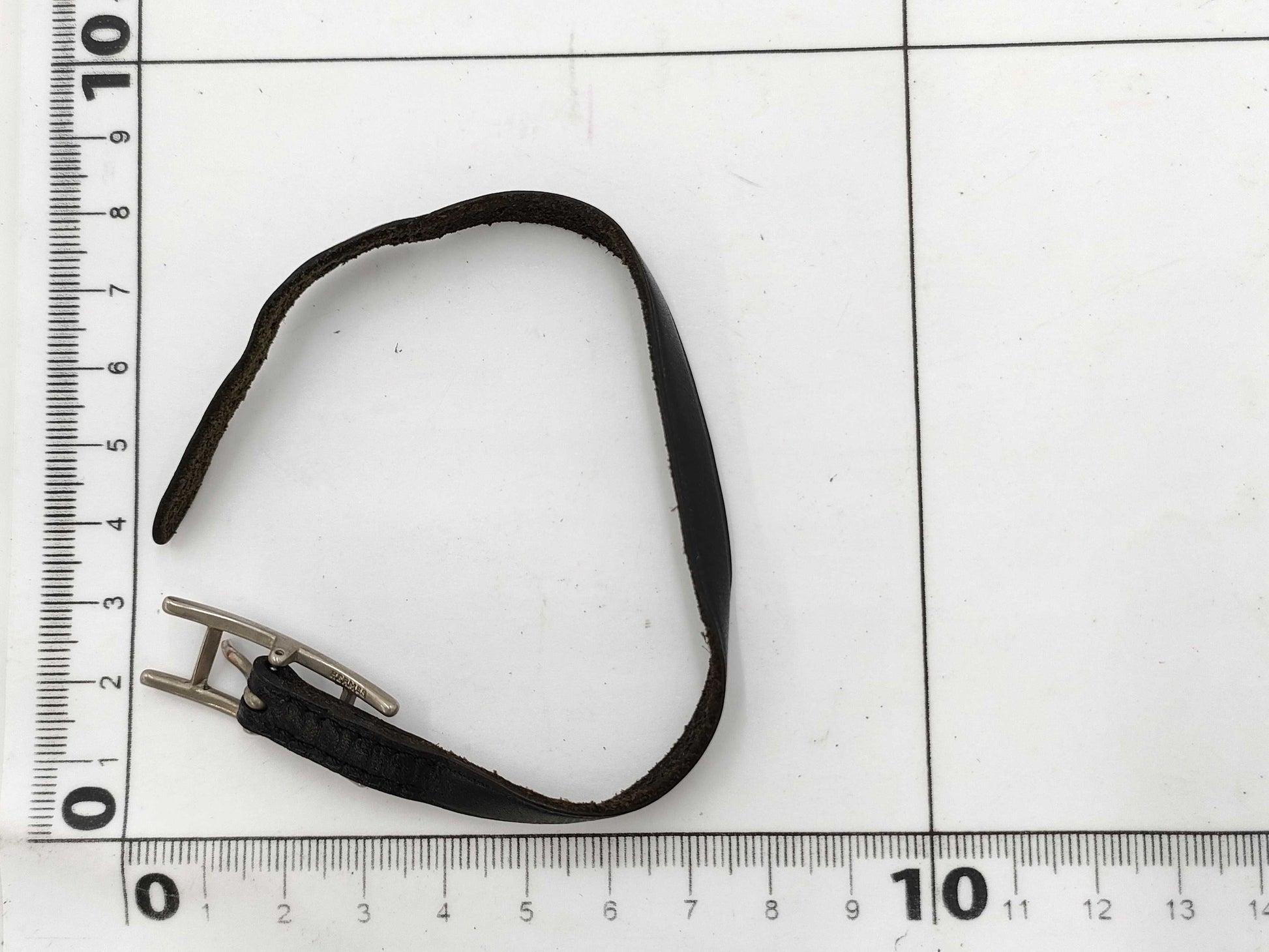 HERMES Leather Bracelet Bracelet/Bangle