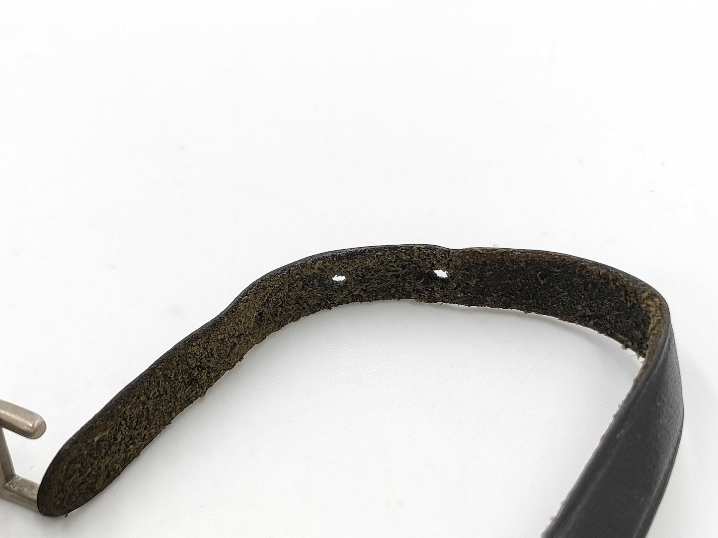 HERMES Leather Bracelet Bracelet/Bangle