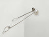 Pearl diameter: Approx. 11.5mm, Metal, 6.2g, Tie pin/Cufflinks 
