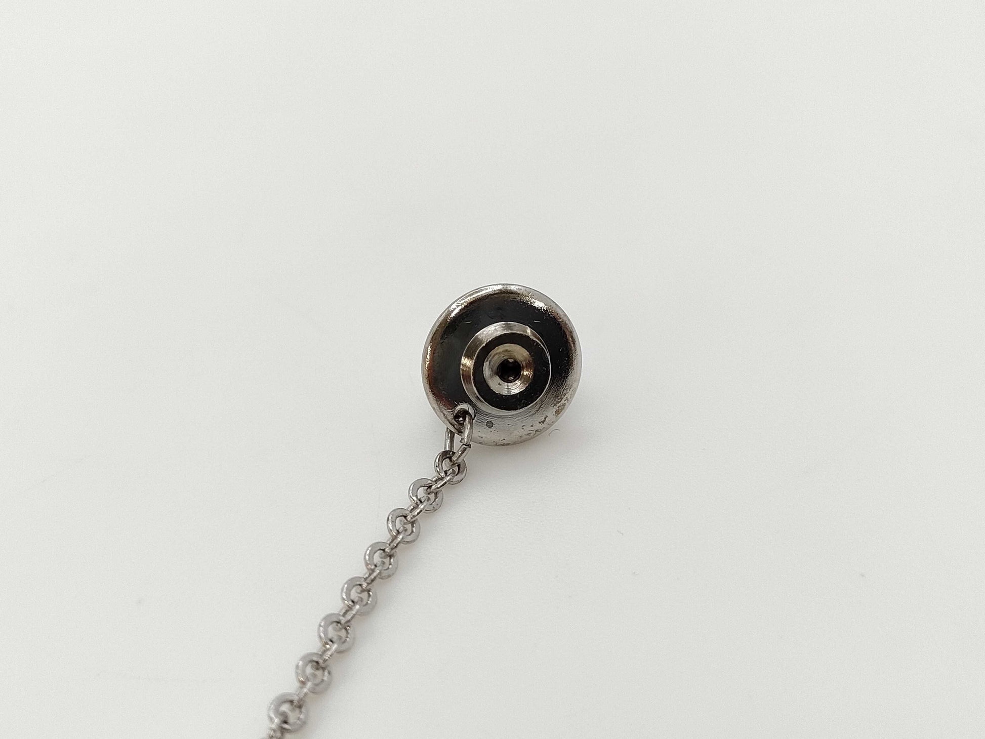 Pearl diameter: Approx. 11.5mm, Metal, 6.2g, Tie pin/Cufflinks 
