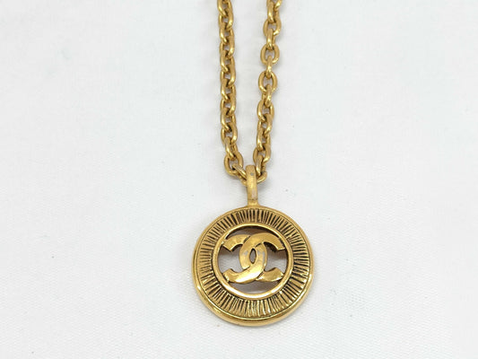 CHANEL Coco Mark Necklace Necklace