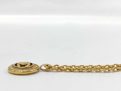 CHANEL Coco Mark Necklace Necklace