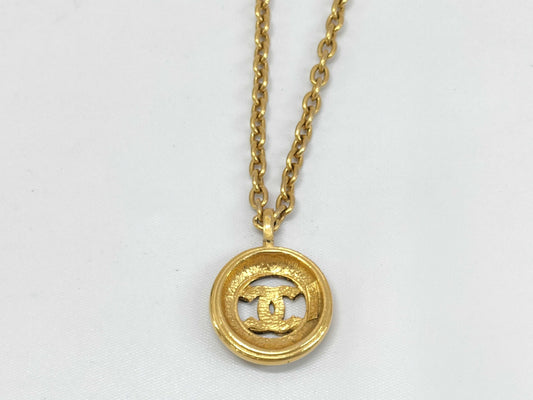 CHANEL Coco Mark Necklace Necklace