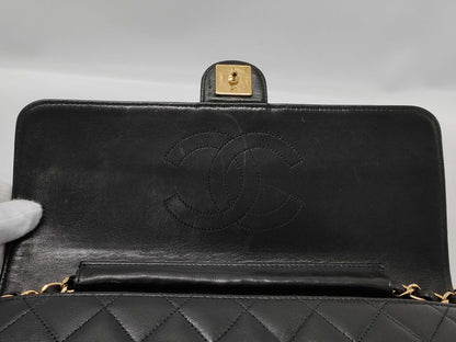 CHANEL Matelasse Push Lock Shoulder Bag with Card Seal