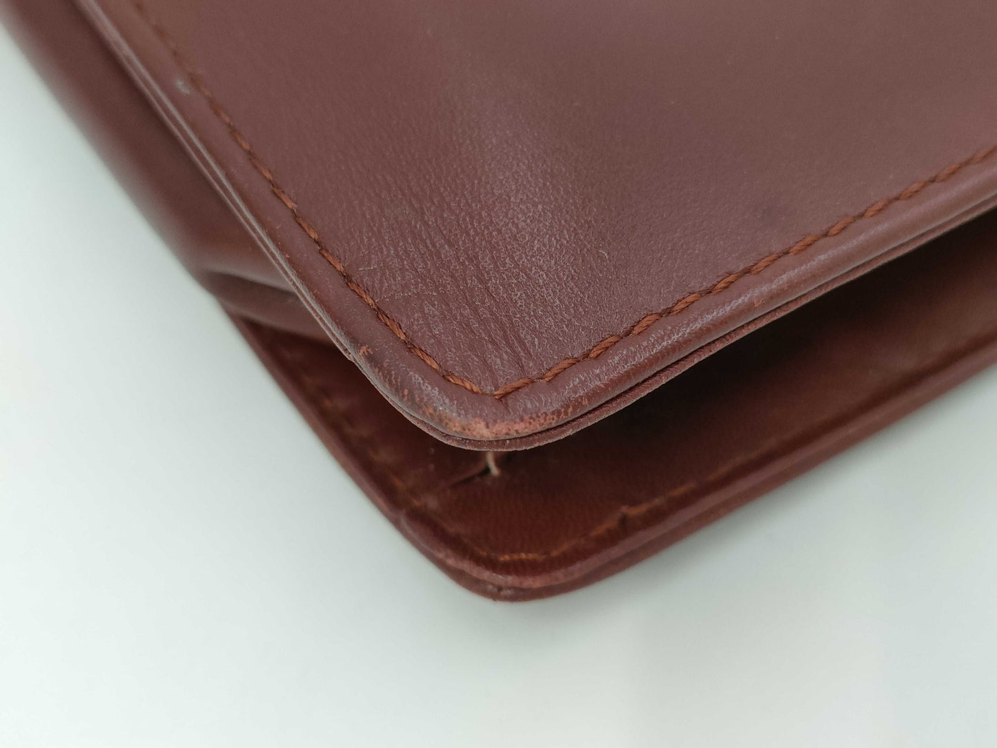 Cartier Must Line Bordeaux Vintage Clutch Bag