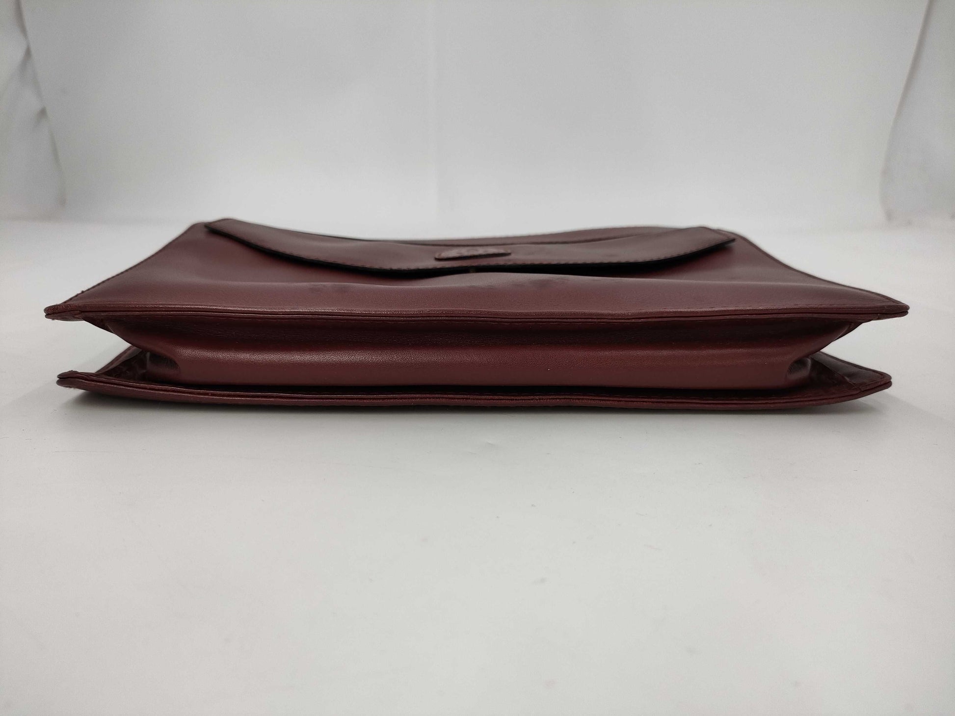 Cartier Must Line Bordeaux Vintage Clutch Bag