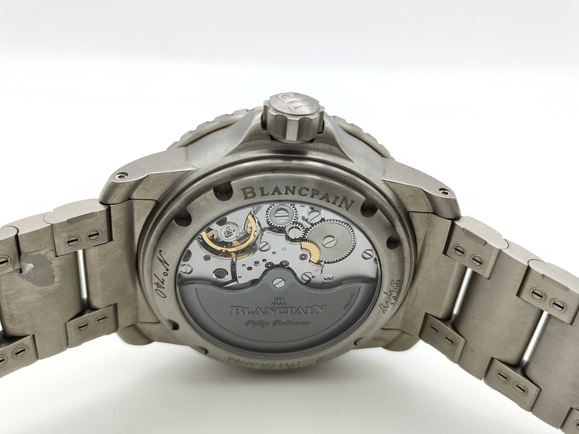 Blancpain Fifty Fathoms Large Date 5050-12B30-98B 740 Automatic Men's Watch