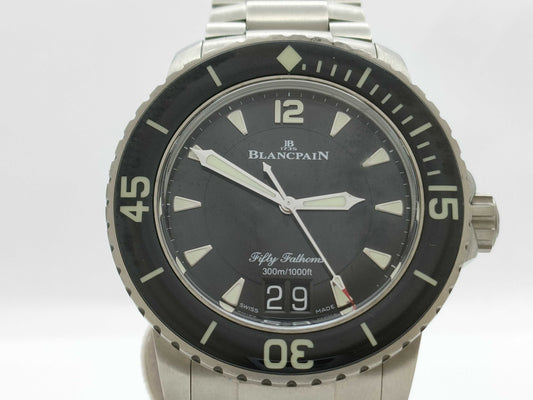 Blancpain Fifty Fathoms Large Date 5050-12B30-98B 740 Automatic Men's Watch