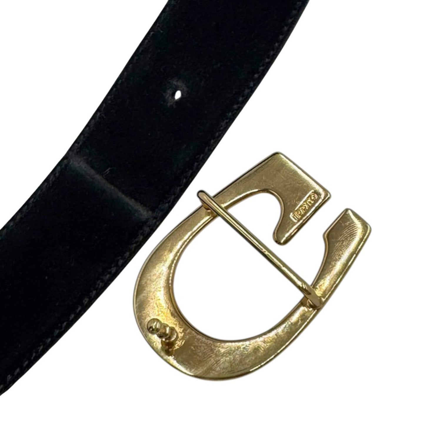 GUCCI Gucci Belt with Gold Hardware, 65cm, Women's, 65 26 036 2192 0959 0 Belt