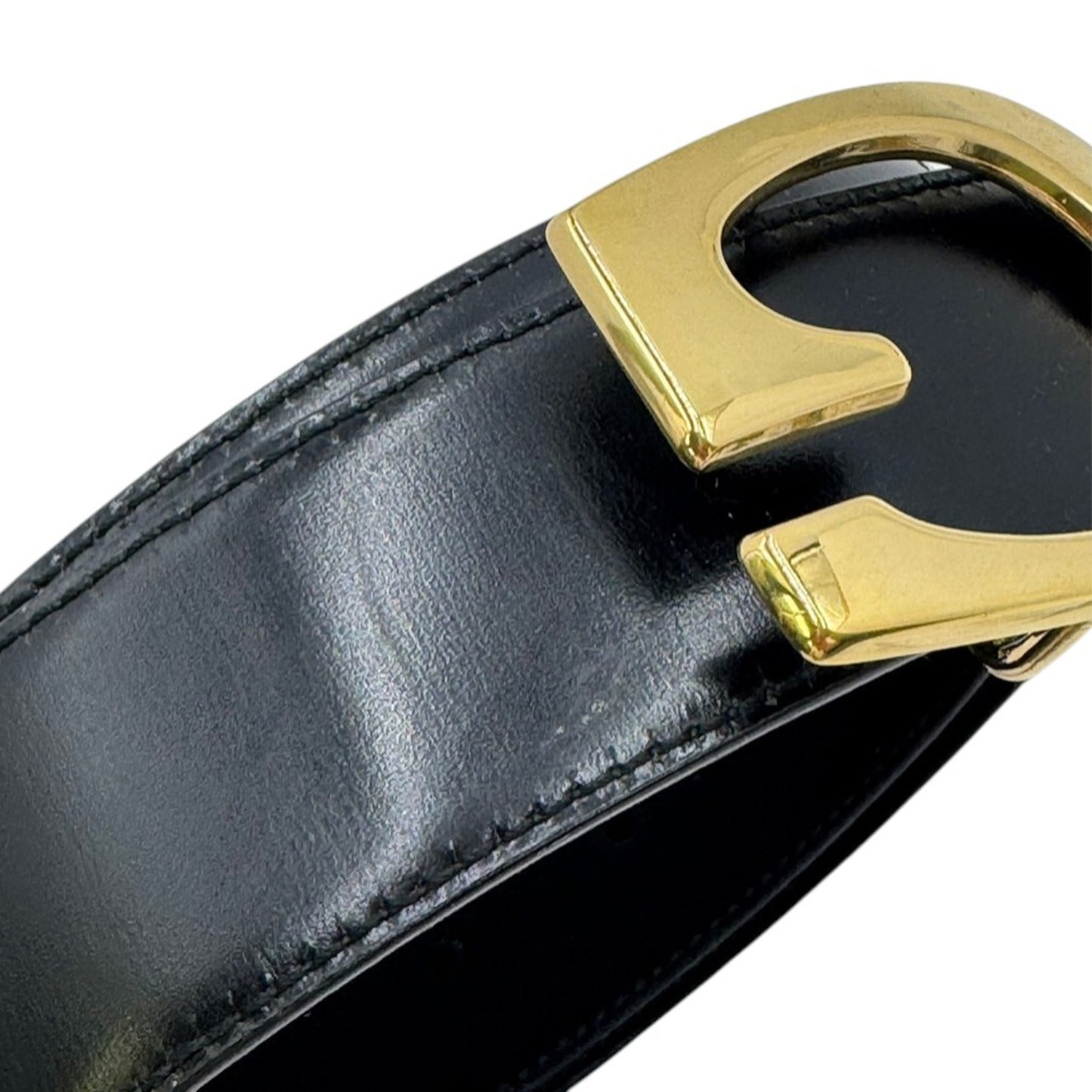 GUCCI Gucci Belt with Gold Hardware, 65cm, Women's, 65 26 036 2192 0959 0 Belt