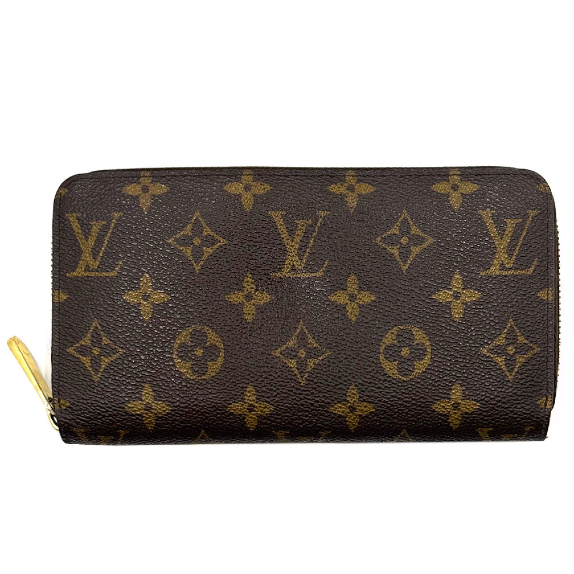 LOUIS VUITTON Monogram Zippy Wallet Fuchsia M41895 [Serial Number] GI0136 Wallet