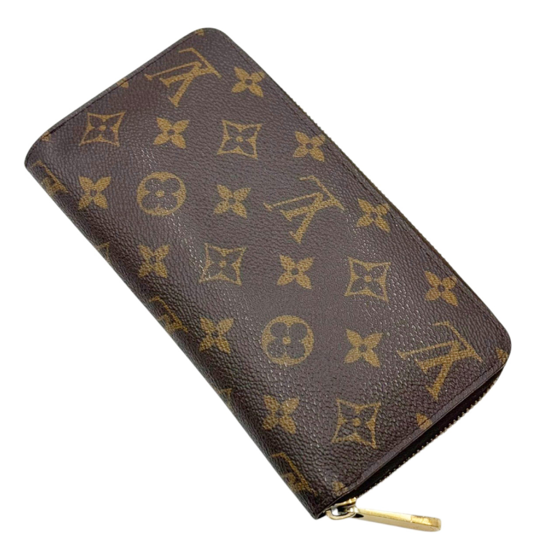 LOUIS VUITTON Monogram Zippy Wallet Fuchsia M41895 [Serial Number] GI0136 Wallet