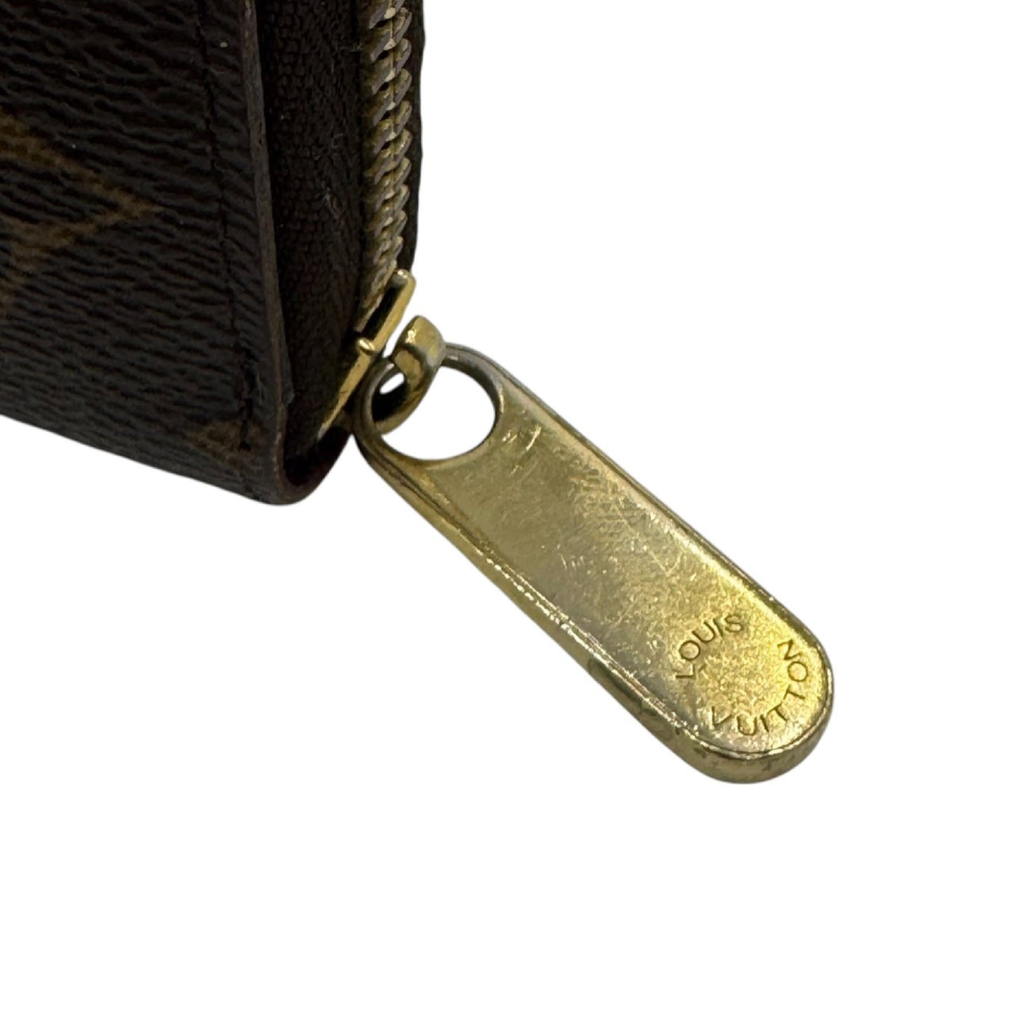LOUIS VUITTON Monogram Zippy Wallet Fuchsia M41895 [Serial Number] GI0136 Wallet