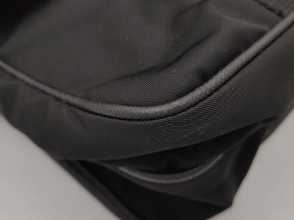 PRADA Prada Nylon and Leather Shoulder Messenger Bag