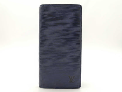 LOUIS VUITTON Epi Leather Portefeuille Brazza M81371 Wallet