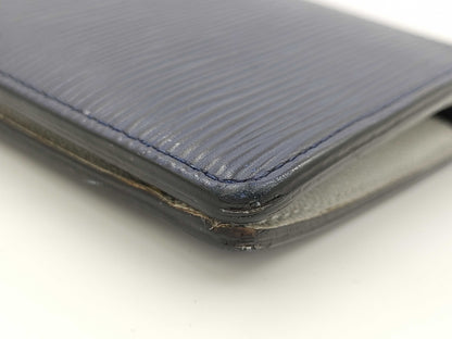 LOUIS VUITTON Epi Leather Portefeuille Brazza M81371 Wallet