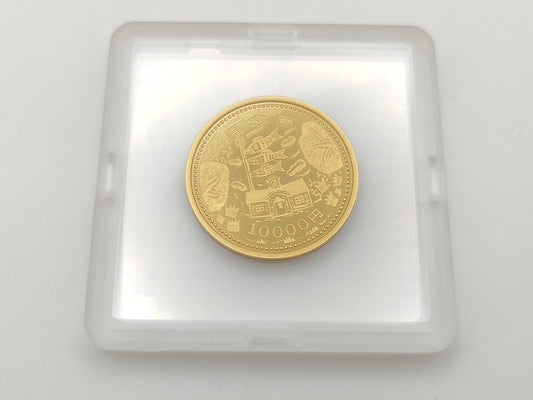 10,000 Yen Gold Coin Commemorating the Great East Japan Earthquake Reconstruction Project, 24K Gold, 15.6g, Other Small Items 