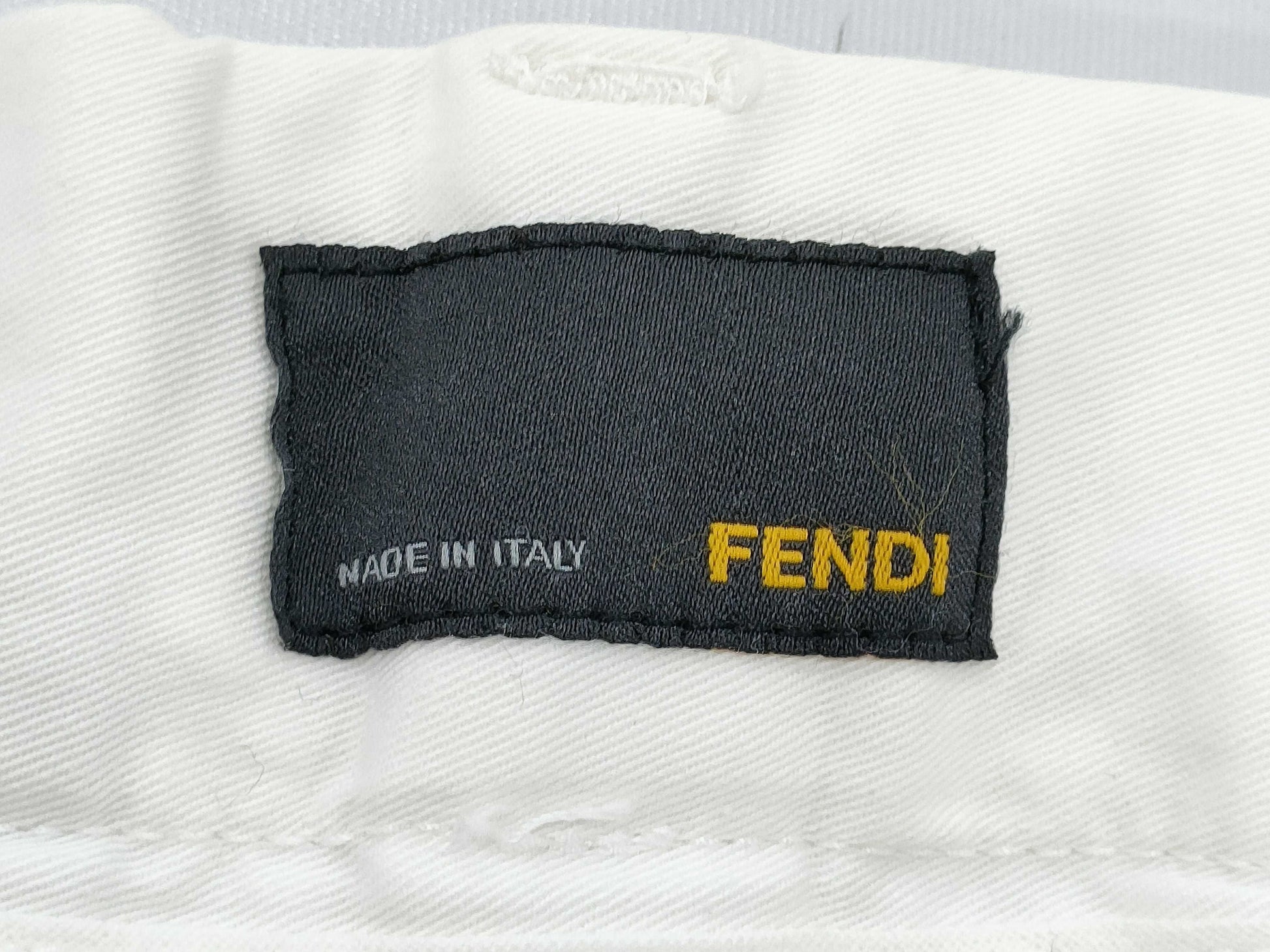 FENDI Long Pants White Size 50 Pants