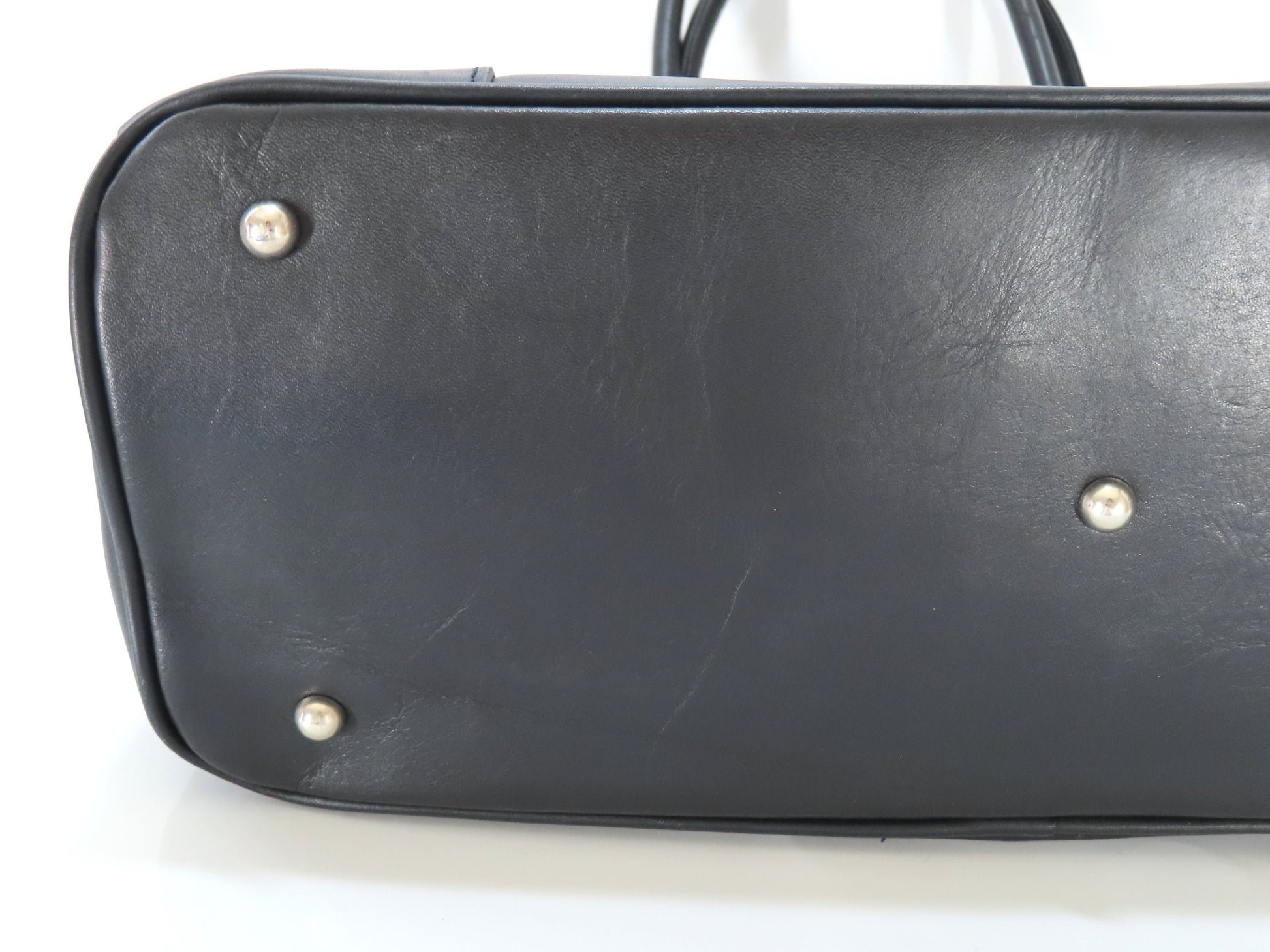 HAMANO Gancini Leather Handbag