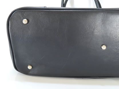 HAMANO Gancini Leather Handbag